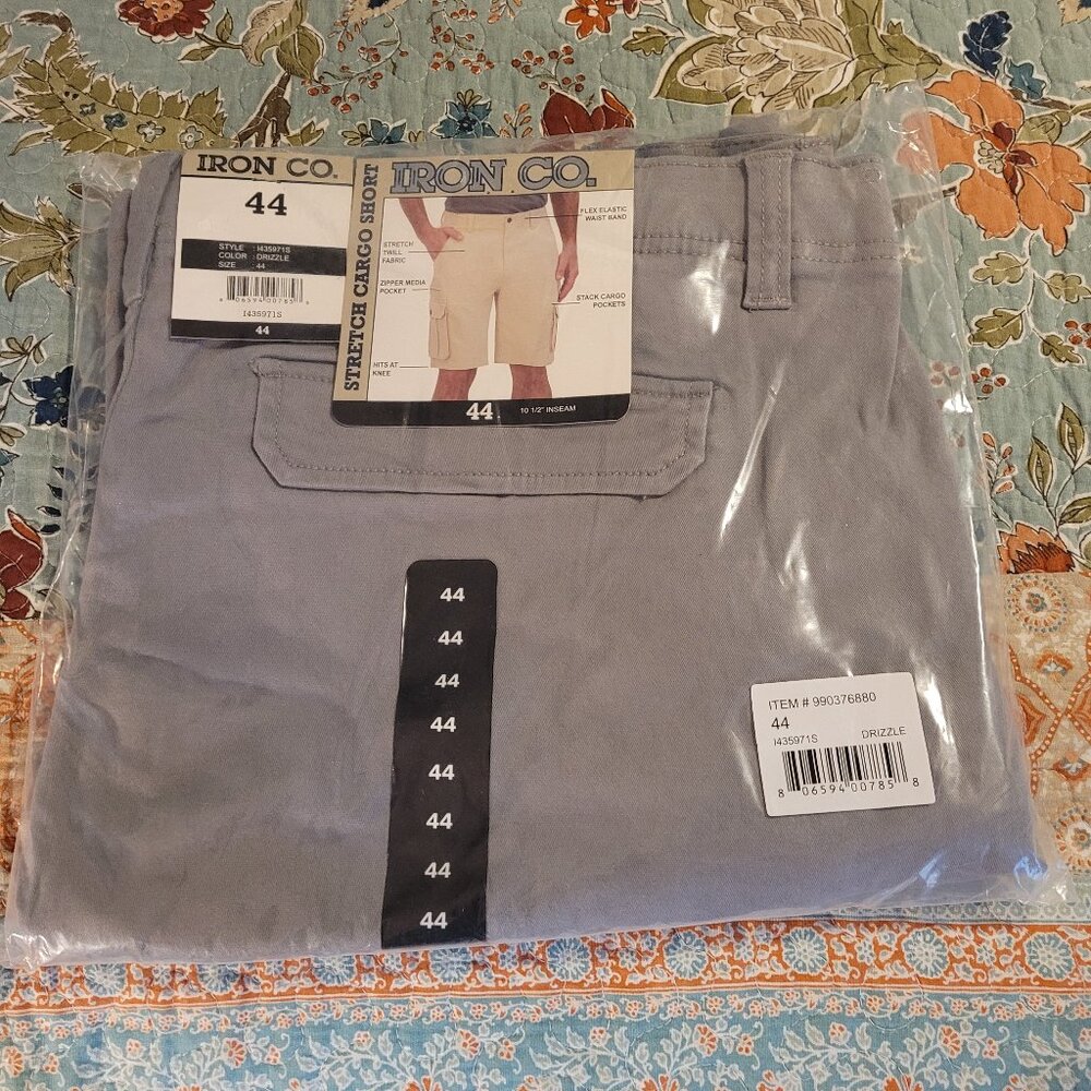 Size 44 Stretch Gray Shorts NWT